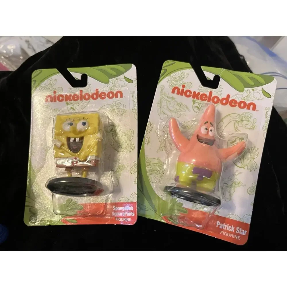 LOT of 7 Nickelodeon VTG-Now Figure SpongeBob Odd Parent Paw Patrol Cake Top Toy